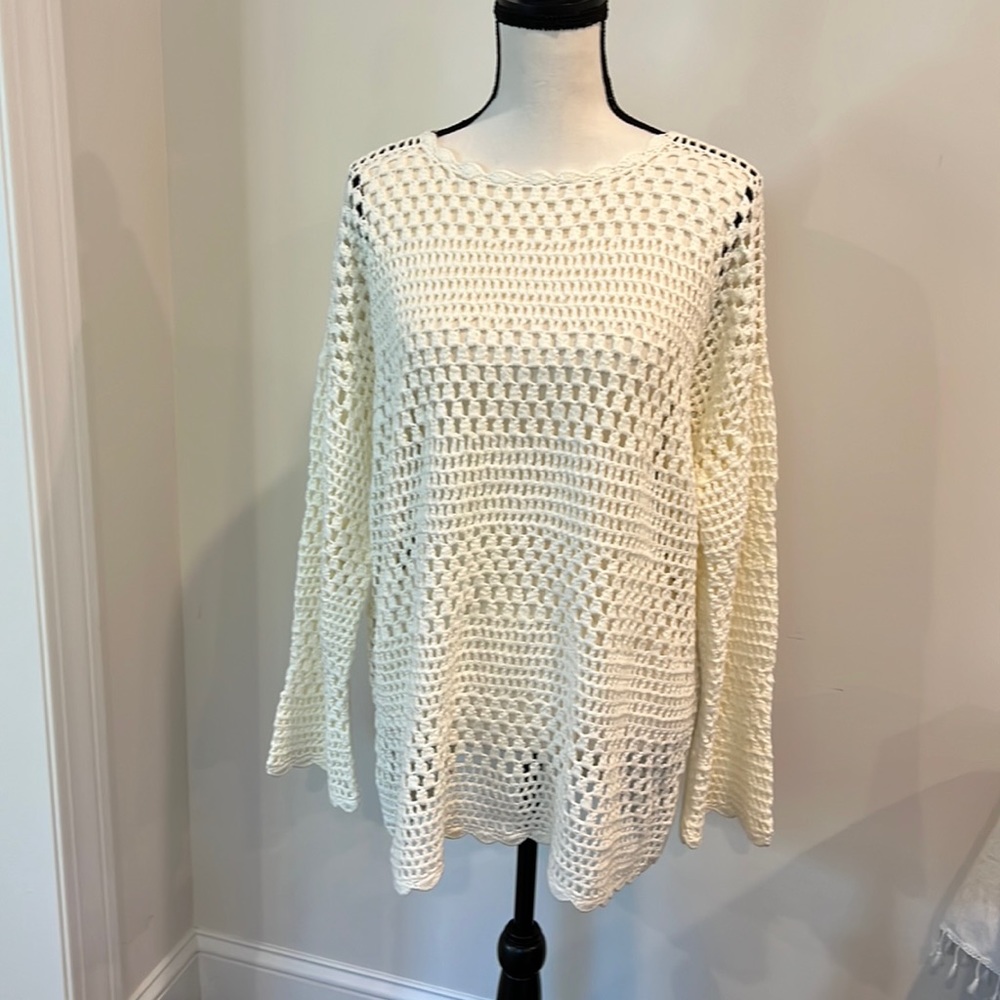 Mumu Knit Cover Up. Size L